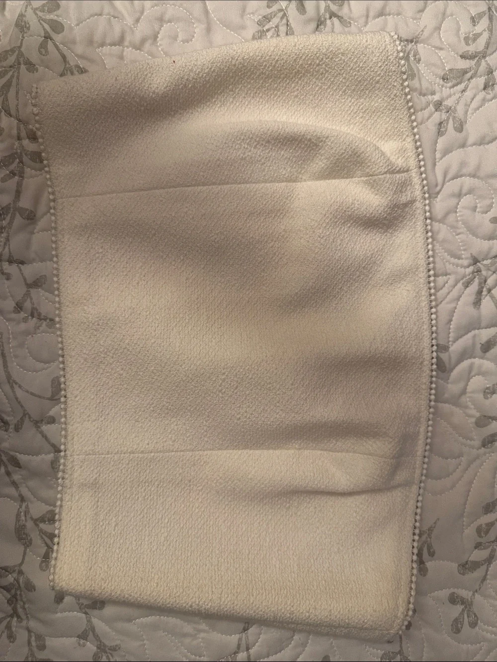CHANEL Cream Zip-Front Boutique Jacket